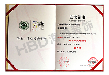 HBD江南娱乐官方
设计作品荣获第五届中国国际空间环境艺术设计大赛优秀奖.jpg