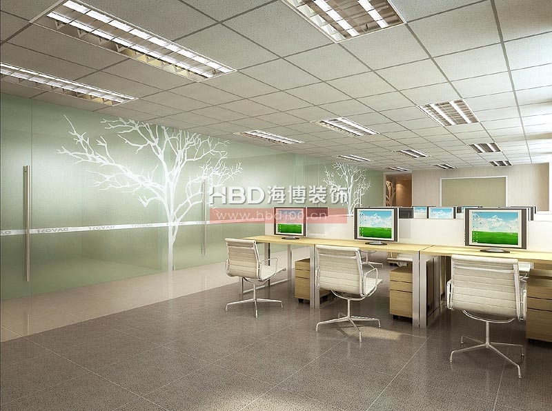 巅峰旅游规划设计院广州分公司办公室装修 办公区