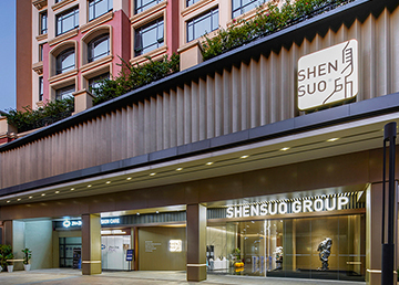 广州办公总部大楼装修设计实景照分享
